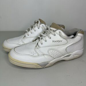 Footjoy Softjoys Golf Shoes Sneakers #98690 White Leather Womens Size 9